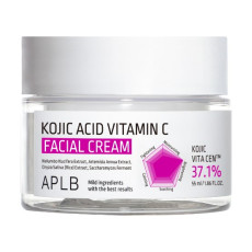 Крем против тусклой кожи от пигментации с койевой кислотой и витамином С APLB - Kojic Acid Vitamin C Facial Cream, 55 ml