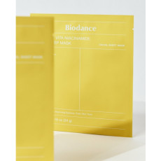 Осветляющая гидрогелевая маска с ниацинамидом Biodance - Radiant Vita Niacinamide Real Deep Mask