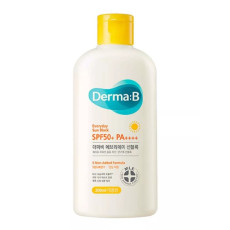 Успокаивающий ламеллярный солнцезащитный лосьон для лица и тела Derma:B - Everyday Sun Block SPF50+ PA++++, 200 ml