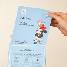 Интенсивно увлажняющая тканевая маска с аквасилом и пептидами JMsolution - Collection Moisture N.M.F Mask