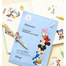 Интенсивно увлажняющая тканевая маска с аквасилом и пептидами JMsolution - Collection Moisture N.M.F Mask
