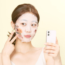 Витаминизированная тканевая маска с облепихой JMsolution - Selfie Vital Vitamin Tree Fruit Mask