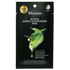 Укрепляющая увлажняющая маска c экстрактом бамбука JMsolution - Be Nature Bamboo & Moisturizing Mask, 24 ml