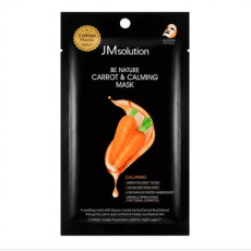 Антиоксидантная успокаивающая маска с экстрактом моркови JMsolution - Be Nature Carrot & Calming Mask, 24 ml