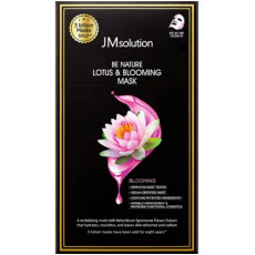 Увлажняющая маска для ровного тона с экстрактом лотоса JMsolution - Be Nature Lotus & Blooming Mask, 24 ml