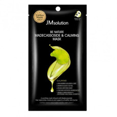 Увлажняющая успокаивающая маска с центеллой JMsolution - Be Nature Madecassoside & Calming Mask, 24 ml