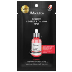Успокаивающая тканевая маска для лица с центеллой JMsolution - The Effect Centella & Calming Mask, 24 ml