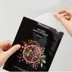 Тонизирующая тканевая маска с кофеином и копи-лувак JMsolution - The Origin Luwak Coffee Mask