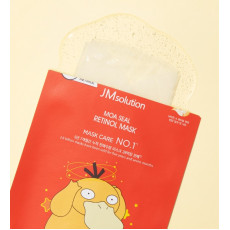 Выравнивающая тканевая маска с ретинолом JMsolution - Moa Seal Retinol Mask Psyduck