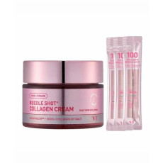 Набор для эластичности кожи с коллагеном VT Cosmetics - Shot Collagen Set, 50 мл + 3 шт*2 мл