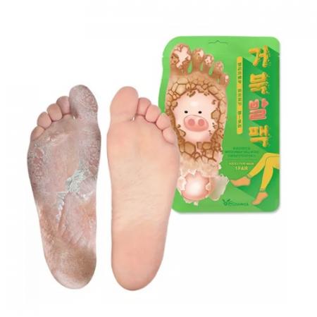 Пилинг носочки с кислотами Elizavecca Witch Piggy Hell-Pore Turtles Foot Pack