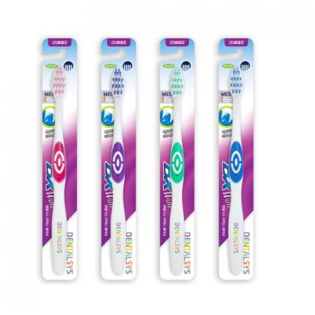 Зубная щетка Классик средней жесткости Dentalsys BX Wave Toothbrush