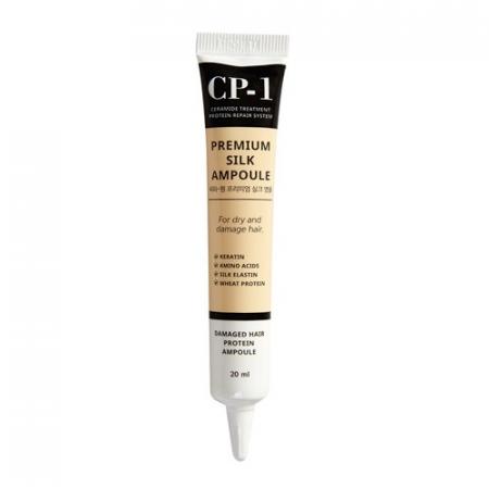 Несмываемая сыворотка для волос с протеинами шелка Esthetic House CP-1 Premium Silk Ampoule