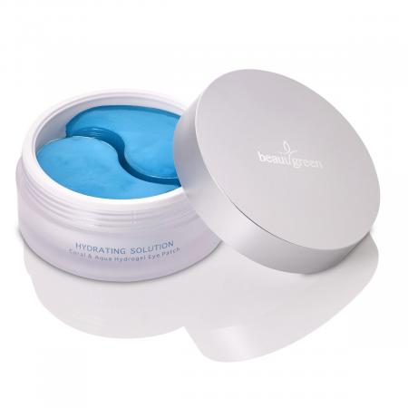 Патчи гидрогелевые с кораллом и водорослями BeauuGreen Hydrogel Eye Patch Coral & Aqua