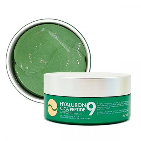 Успокаивающие гидрогелевые патчи с пептидами Medi-Peel - Peptide 9 Hyaluron CICA Ampoule Eye Patch