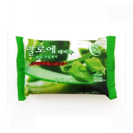 Мыло алое Juno Peeling Soap - Aloe