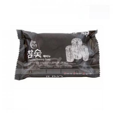Мыло уголь Juno Peeling Soap - Charcoal