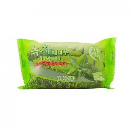 Мыло зеленый чай Juno Peeling Soap - Green Tea