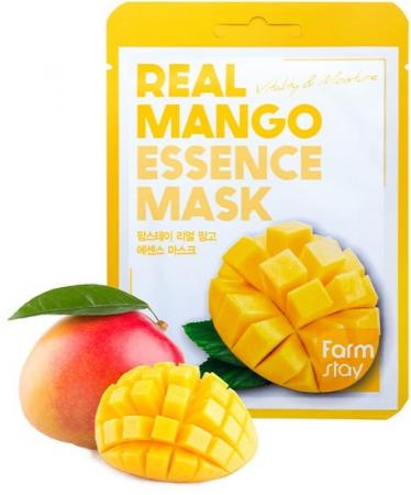 Тканевая маска с экстрактом манго Farm Stay Real Mango Essence Mask