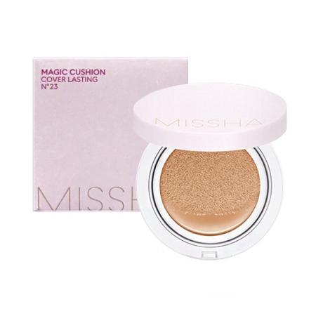 Тональный крем-кушон для стойкого макияжа Missha - Magic Cushion Cover Lasting, 15 g