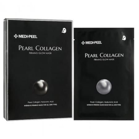 Разглаживающая маска с жемчугом и коллагеном Medi-Peel Pearl Collagen Mask