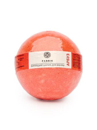 Шарик бурлящий для ванны Арбуз Fabrik Cosmetology