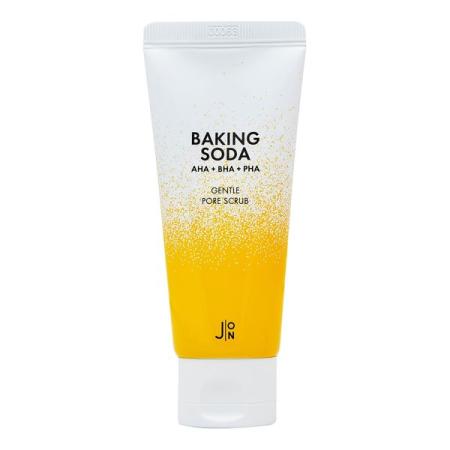 Скраб для лица с AHA BHA PHA комплексом для глубокого очищения пор J:on Baking Soda Gentle Pore Scrub