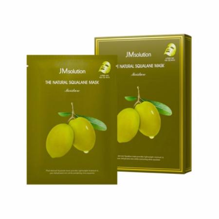 Питательная тканевая маска со скваланом и комплексом аминокислот JMsolution The Natural Squalane Mask Moisture