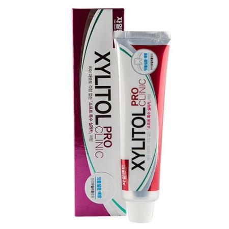 Зубная паста оздоравливающая десны Mukunghwa Xylitol Pro clinic PINK