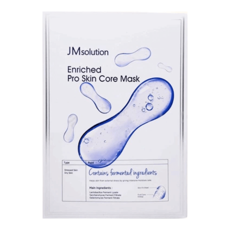 Ультратонкая восстанавливающая маска с комплексом ферментов JMsolution - Enriched Pro Skin Core Mask