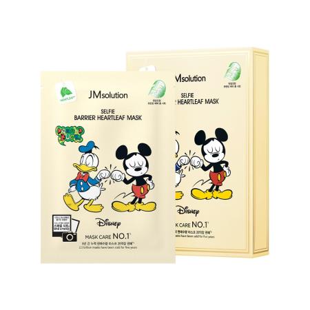 Успокаивающая маска с экстрактом хауттюйнии JMsolution - Selfie Barrier Heartleaf Mask