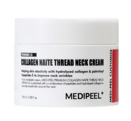 Подтягивающий крем для шеи с пептидным комплексом 2.0 Medi-Peel Premium Collagen Naite Thread Neck Cream 2.0