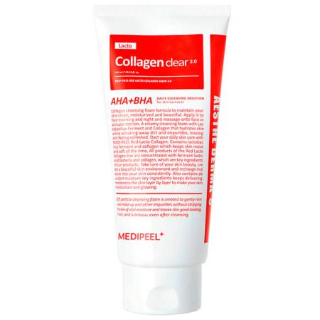Пенка для умывания с коллагеном и пробиотиками 2.0 Medi-Peel Red Lacto Collagen Clear 2.0