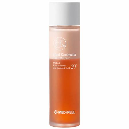 Двухфазный тонер с 70% комбучи и керамидами Medi-Peel Hyal Kombucha Tea-Tox Toner