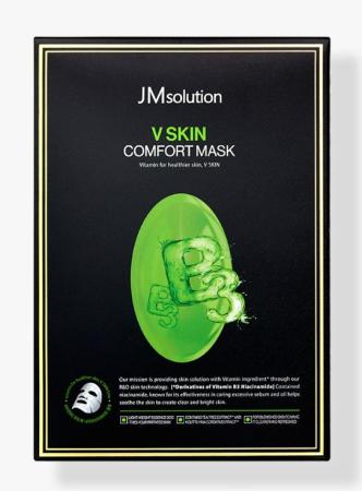Тканевая маска для сияния кожи с витамином B3 JMsolution - V Skin Comfort Mask