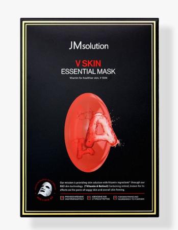 Омолаживающая тканевая маска с ретинолом JMsolution - V Skin Essential Mask