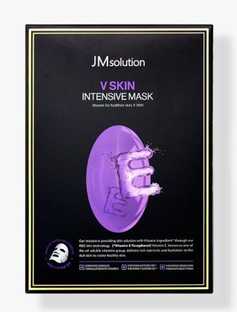 Питательная тканевая маска с токоферолом JMsolution - V Skin Intensive Mask