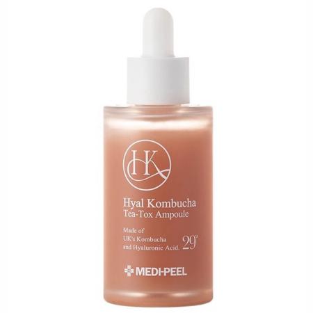 Сыворотка с 70% комбучи и липосомальными керамидами Medi-Peel - Hyal Kombucha Tea-Tox Ampoule