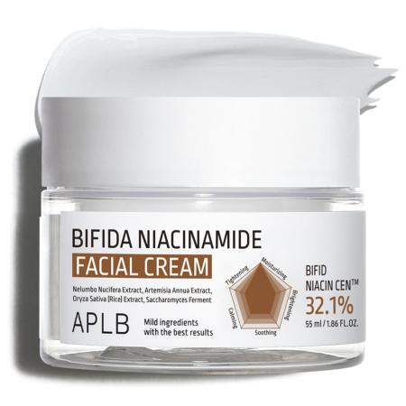 Крем для лица с бифидобактериями и ниацинамидом APLB - Bifida Niacinamide Facial Cream