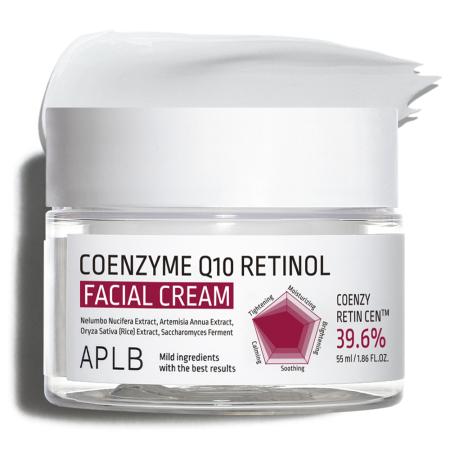 Крем для лица с коэнзимом Q10 и ретинолом APLB - Coenzyme Q10 Retinol Facial Cream