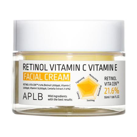 Крем для лица с ретинолом и витаминами С и Е APLB - Retinol Vitamin C Vitamin E Facial Cream