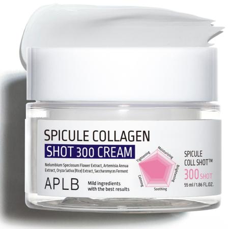 Лифтинг-крем для здорового цвета лица с микроиглами и коллагеном APLB - Spicule Collagen Shot 300 Cream
