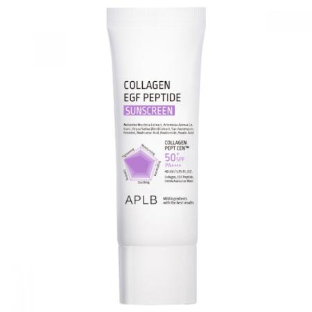 Солнцезащитный крем с коллагеном и пептидами SPF50+ PA++++ APLB - Collagen EGF Peptide Sunscreen