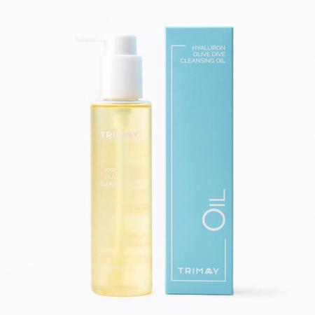 Гидрофильное масло на основе оливкового масла и гиалуроновой кислоты Trimay - Hyaluron Olive Dive Cleansing Oil