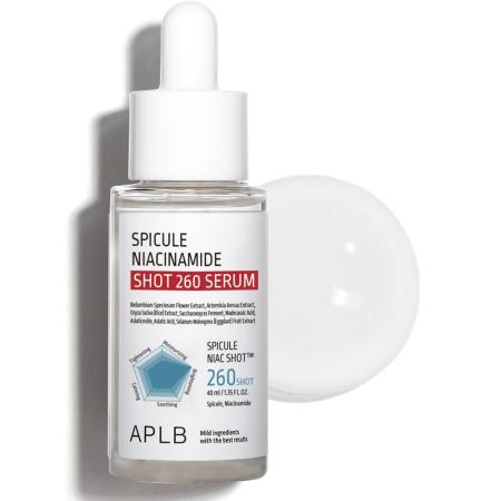 Выравнивающая сыворотка против пигментации с микроиглами и ниацинамидом APLB - Spicule Niacinamide Shot 260 Serum