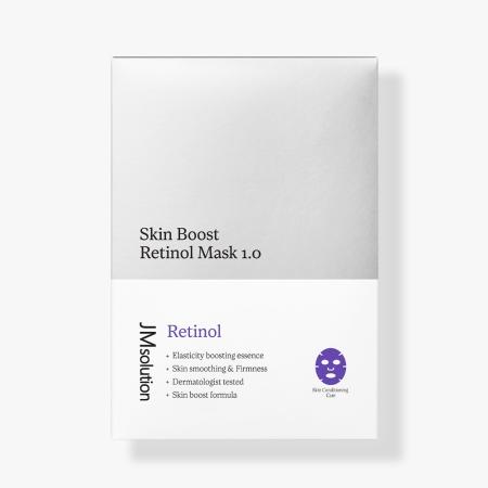 Тканевая маска с ретинолом для выравнивания тона JMsolution - Skin Boost Retinol Mask 1.0