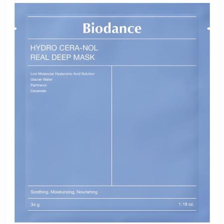 Гидрогелевая увлажняющая маска с керамидами Biodance - Hydro Cera-Nol Real Deep Mask