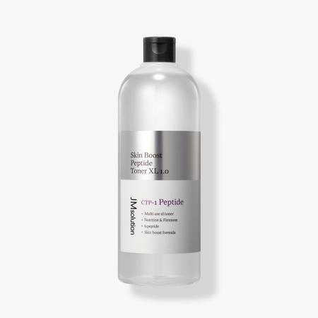 Тонер с пептидами антивозрастной JMsolution - Skin Boost Peptide Toner XL 1.0, 600 ml