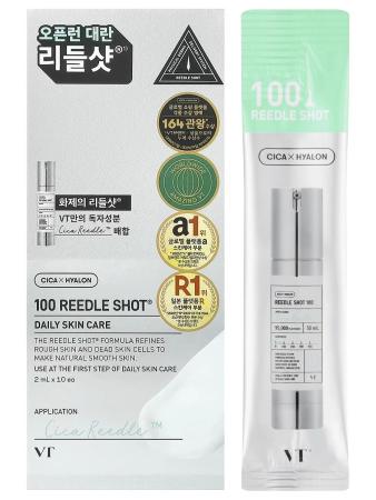 Бустер-сыворотка с микроиглами VT Cosmetics - 100 Reedle Shot, 2 ml