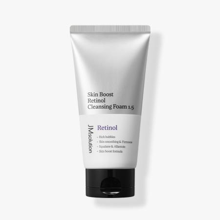 Пенка для умывания с ретинолом JMsolution - Skin Boost Retinol Cleansing Foam 1.5, 150 ml